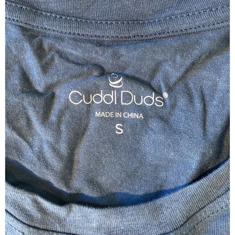 NEW Cuddl Duds Set of 2 Elbow Sleeve Top Size Small Ink Pink Women’s - Picture 4 of 9